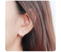 Gold Plated Silver Stud Earring STS-3823-GP